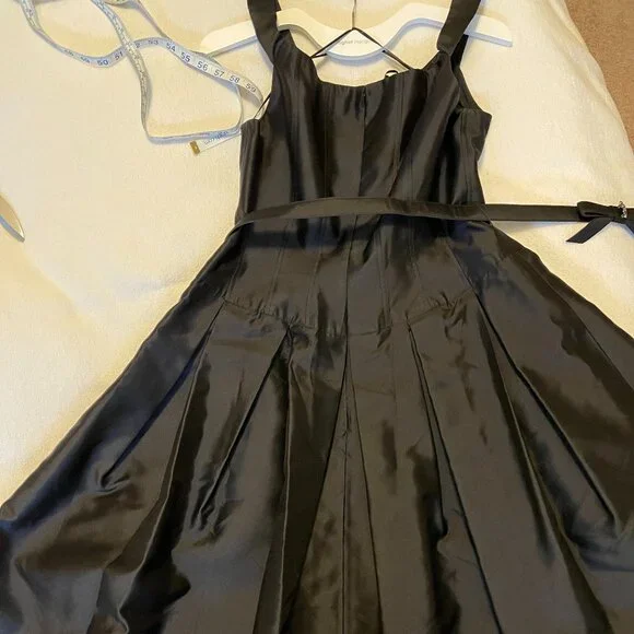 Teri Jon Silk Dress Size 14 - Picture 1 of 6